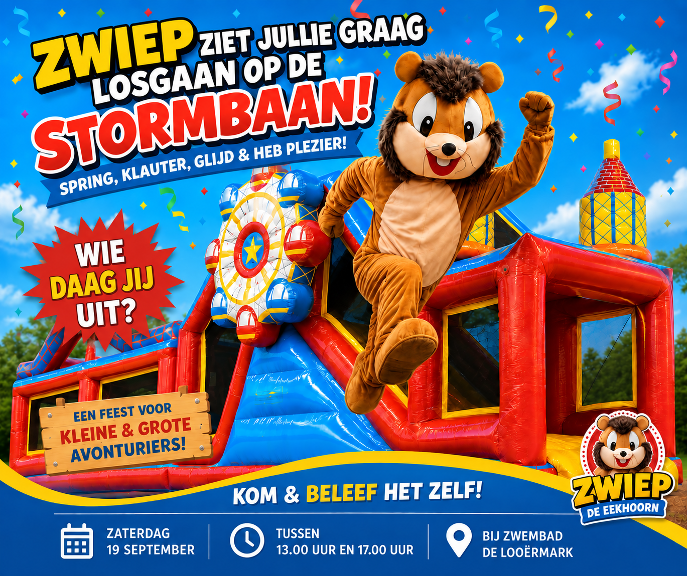Afsluiten van een mooi zwemseizoen.
